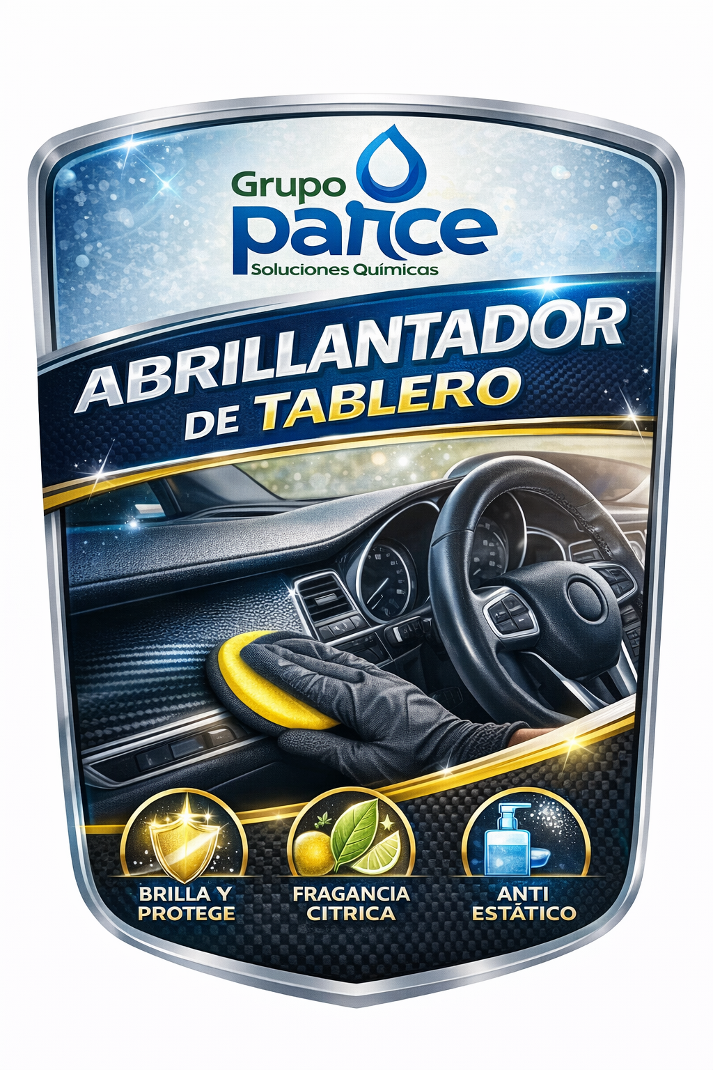 Abrillantador de Tablero 200 ml
